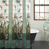 Flower Dragonfly Waterproof Bathroom Fabric Shower Curtain Bath Curtain Extra Long Shower Curtain 84 inch...