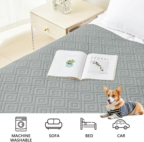 hyha Waterproof Dog Blanket, Soft Dog Bed Cover Pet Blankets, Waterproof Sofa Couch Cover for Dogs Washable, Reversible Pet Couch Covers for Sofa ...