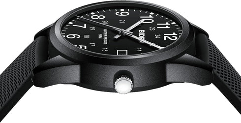 Mens Watches Analog Quartz Sports Unisex Watch 30M Waterproof Nurse Watches for Men Women Nurse Medical Professionals-Military Time with Second Ha...