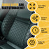 Car Seat Net Organizer Elastic Single Layer Storage Mesh Net Fit for Car Truck SUV Front Seat Car Handbag Holder Net with Adjustable Shoulder Stra...