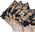 3D Rose CST_252649_3 Image of Black & Gold Speckled Granite Ceramic Tile Coasters...