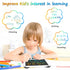 Kids Toys LCD Writing Tablet?9 Inch Colorful Screen Doodle Board?Erasable and Portable Drawing Pad for Birthday Christmas ?White?...