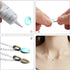 Glue on Bails, 100 Gram Mixed Tibetan Style Glue on Bails Pendants Alloy Flat Pad Bails Tag Charms Connector Hanger for Earring Necklace Jewelry F...