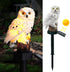 DOUBLE 2 C Solar Garden Light Outdoor, Owl Solar Garden Stake Light, Waterproof Warm White LED Light for Garden, Patio, Yard, Lawn, Walkway Decora...