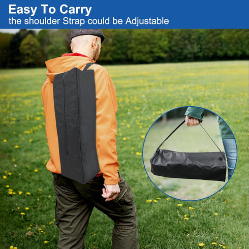 Grill Storage Bag, Outdoor Grilling Bags, Grill Storage Tool Bag Backpack, Oxford Cloth Grill Utensil Storage, Foldable Grill Tool Bag for Camping...