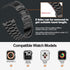 iiteeology Lightweight Stainless Steel Band Designed for Apple Watch Ultra 2 & Ultra, Series 1-10, 46mm, 45mm, 44mm, 42mm, Replacement iWatch Band...