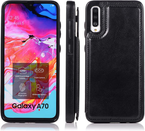 NKECXKJ Design for Samsung Galaxy A50/A30s/A50s Wallet Case,PU Leather Phone Cases with Screen Protector Card Holder,Stand Shockproof Flip Protect...