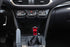 5 Speed Leather Shift Knob Shifting Lever Gear Stick Handle Shifter Transmissions Fit Most Manual Cars Truck SUV Vehicle (Red)...
