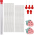 58 Pcs Beading Needles Set 2 Sizes Long Straight Beading Needles Size 11 Stainless Bead Needle Embroidery Needles Seed Beads Needles with Pin Cush...