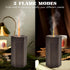 Portable Flame Essential Oil Diffuser USB Car Diffuser, Flameless Bright Candles Air Aroma Diffuser, Humidifier with Auto-Off Protection, Aromathe...