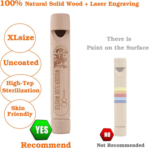 Wood Slide Whistle Toy Meaningful Educational Musical Toys For Kids...