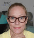 Eyekepper Large Cateye Design Reading Glasses Oversized Readers for Women Reading - Red...