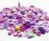 50 Pcs Slime Charms Easter DIY Craft Making Resin Jewery Making Kit, Resin Flatback Slime Beads Making Supplies for DIY Scrapbooking Crafts (Purpl...