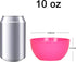 Youngever 9 Pack 10 Ounce Plastic Bowls, Kids Plastic Bowls, Set of 9 (9 Peach Colors)...