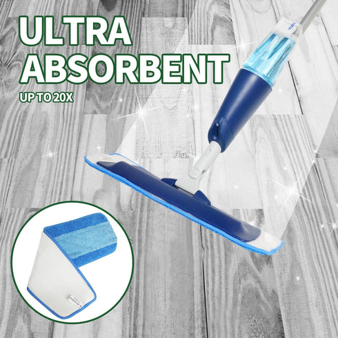 3 Pack Microfiber Cleaning Pads for Bona Mop, Reusable Microfiber Mop Pads for 18 Inch Mop, Hardwood Floor Replacement Cleaning Mop Pads, Machine ...