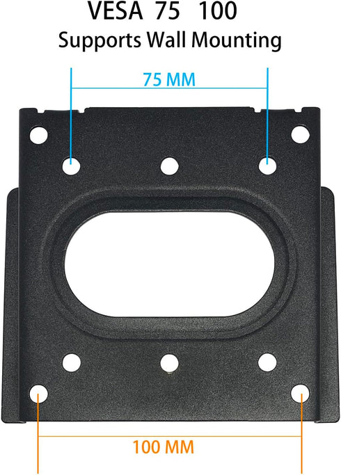 Computer Wall Mout Mini PC VESA Mount TV Monitor Brackets Easy Desk Compatible...