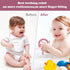YAPROOM Silicone Teething Keys for 6-18 Month Baby, Infants Toddler Toy Keys, Cute Keys Teether Ring, Soft Teether Toys for Baby Girl...