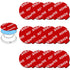 PKYAA 12 Pack Sticky Adhesive Compatible with Socket Base, Double-Sided Replacement Tape for Collapsible Grip & Stand Back - 12pcs 1.4 inches(35mm...
