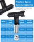 Spray Nozzle Spray tip Reversible Spray tips Airless Paint Sprayer Nozzle Tips Airless Paint Spray Machine Parts for Homes Buildings Garden Decks ...