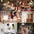 Emotionlite Rechargeable Emergency Light Bulb,1800mAh Battery Backup for Home Power Failure,Outage Emergency Reading Lighting Camping Hurricane,3 ...