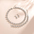AILUOR Pearl Necklace for Women, Round Imitation Pearl Choker Necklace 20s Flapper Pearls Accessories for Gatsby Themed Party Dainty Beaded Choker...