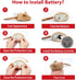 Gigwi Interactive Cat Toy Mouse, Moving Automatic Cat Toys Mice Electronic with Furry Tail, Automatic Squeaky Cat Toys for Kitten Indoor/Outdoor E...