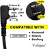New HD-Mic Single-Wire Earpiece Surveillance Kit Compatible with Retevis BaoFeng, BTECH, Kenwood, Arcshell AR-5 Walkie Talkie with PTT Mic Tanspar...