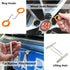 Auto Door Dash Panel Audio Trim Molding Install Removal Tool Kit with FREE Tool Bag 13 Pack, No-Scratch Car Body Radio Interior Upholstery Repair ...