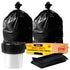 40-45 Gallon Heavy Duty Trash Bags, 1.5 Mil Black, 50 Count, Individually Folded, Industrial Strength, Made in USA...