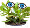 Tuitessine Resin Plant Eyes Stakes Set of 2, Eyeball Garden Plant Accessory, Evil Eye Plant Picks, Indoor Outdoor Plant Pot Decoration, Plant Love...