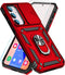 SunStory Military-Grade Case for Samsung Galaxy S23 FE 5G - With HD Screen Protector, Slide Camera Cover & Kickstand - Red...