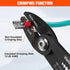 Valuemax 4-in-1 Wire Stripper Tool, Wire Stripper, Wire Cutters, Wire Crimping Tool, Multifuntional Electrician Pliers for Clamping, Stripping, Cu...