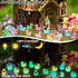 Luminous Glitter Tiny Ducks 100pcs Mini Little Resin Ducks Figures Glow in The Dark Ducks Animal to Hide Small Ducks Bulk for Dollhouse Micro Doll...