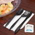100 Plastic Forks Black Medium Weight | Plastic Cutlery Disposable Forks Utensils - Durable Plasticware Cutlery | Great For Celebrations, Parties,...