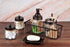 Kitchen and Bathroom Soap Dish Tray - Metal 2-Piece Soap Dish Tray with Drainage Grid and Holder for Kitchen Sink Countertops to Store Soap, Spong...