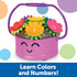 Learning Resources Poppy The Count & Stack Flower Pot - 15 Pieces, Fine Motor Skills Toys for Toddlers, Preschool Toys, Ages 18+ Months,Easter Bas...
