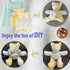 Acrylic Memory Bear Template Ruler Set with Detailed Instructions, Sewing Patterns for Beginners, Teddy Bear Quilting templates (Sitting Height 6i...