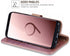 Galaxy S9 Wallet Case, Galaxy S9 Case, Premium PU Leather Wallet Flip Protective Case Cover w/Card Slots and Kickstand for Samsung Galaxy S9 (Rose...