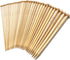Bamboo Knitting Needles Set, 18 Pairs 14 Inch Long Wooden Knitting Needles for Beginners, US Size 0-15 (2.0-10.0mm) Single Point Straight Wood Nee...