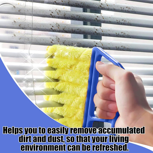 Handheld Blind Cleaner Duster Tool for Window Blinds Shutters,Ceiling Fan,Car Vents and Air Conditioner Household Cleaning Dust Brush Home Gadgets...