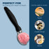 Deluxe Ice Cream Scoop with Soft Grip Handle & Lid Opener, Stainless Steel & BPA Free Heavy Duty Scooper Tool for Kitchen - Black...