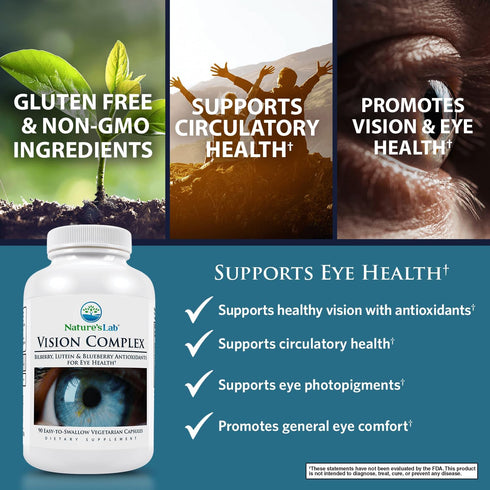 Nature's Lab Vision Complex - 90 Capsules...