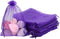 100pcs Organza Pouch Bag Drawstring 6"x9" 16x22cm Strong Gift Candy Bag Jewelry Party Wedding Favor (Puple)...