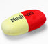 Dog Squeaky Pill Toy, Funny Stuffed Toys for Puppy and Adult Play, Cute Capsule Toys for Training, Fetch and Play for Small to Medium Breeds...