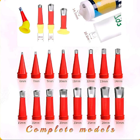 34-Piece Caulking Tool Set Easy Caulking Finisher Set Silicone Caulking Tool Sealant Remover...