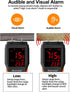 Digital Wood Moisture Meter, Water Leak Detector, Wood Moisture Tester | Orange...