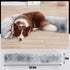 HOMBYS Extra Large Dog Pillow 35x6 Inches with Moldable Function for Latge & Medium Dogs, Soft Faux Fur Dog Neck Pillow for Anxiety Relief, Oversi...