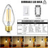 Leools E26 Vintage Edison Bulbs 8W Dimmable LED Bulbs Soft White 3000K 800lm 120V AC E26 Medium Base Light Bulbs for Pendant Light Fixture?6 Pack...