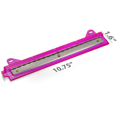 Officemate Ring Binder Punch, 3 Sheet Capacity, Comes in Assorted Colors - Pink/Teal/Smoke(90112)...