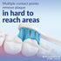 Brushmo Optimal Gum Care Replacement Toothbrush Heads, Compatible with Philips Sonicare Click-on Electric Toothbrush Handles, 8 Standard Replaceme...